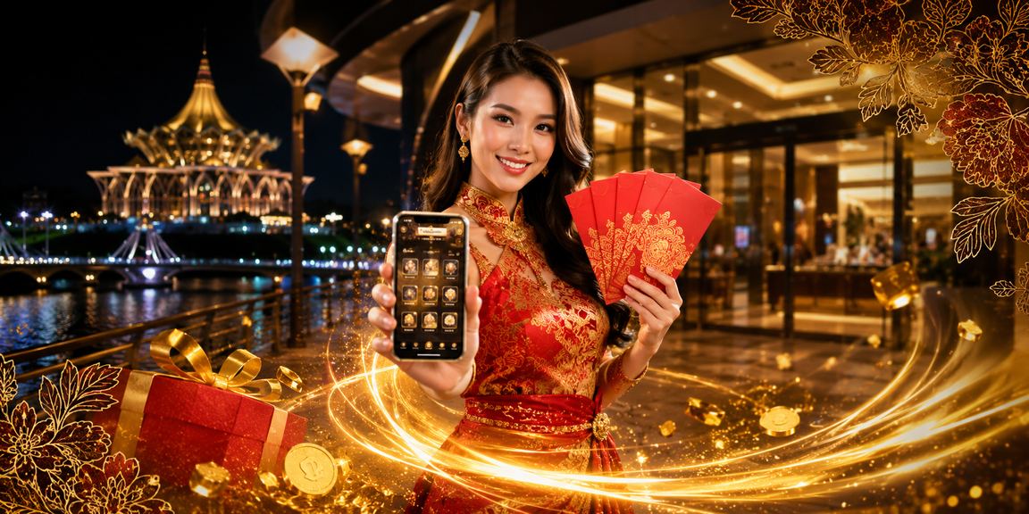 Tawaran bonus sampul merah jclub99 sempena perayaan untuk pengguna sukan di Kuching
